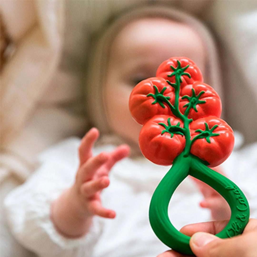 Tomato Rattle Toy