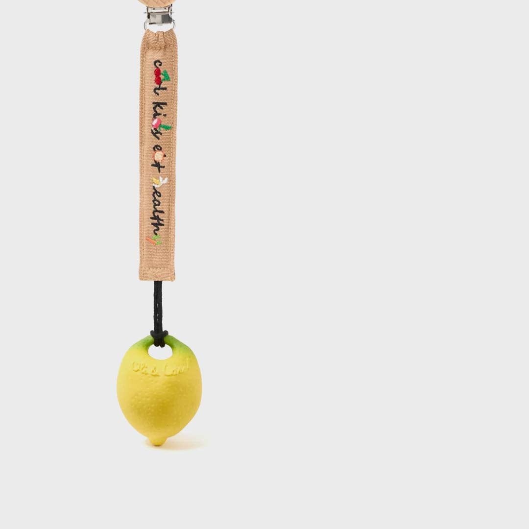 John Lemon Mini Doudou-Teether