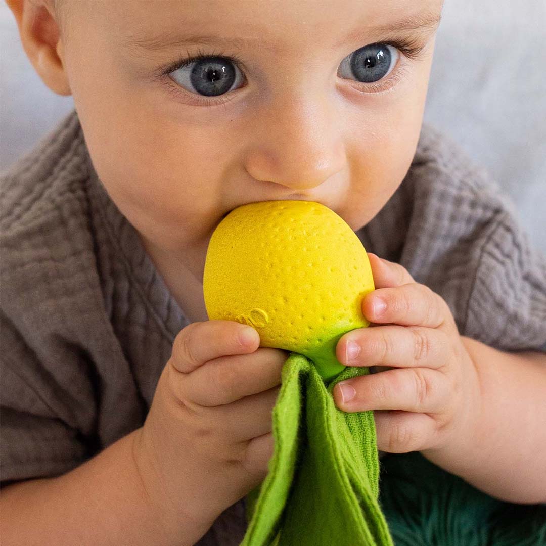 John Lemon Mini Doudou-Teether