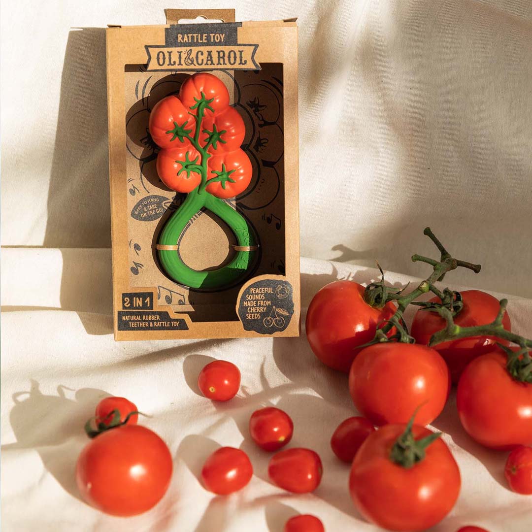 Tomato Rattle Toy