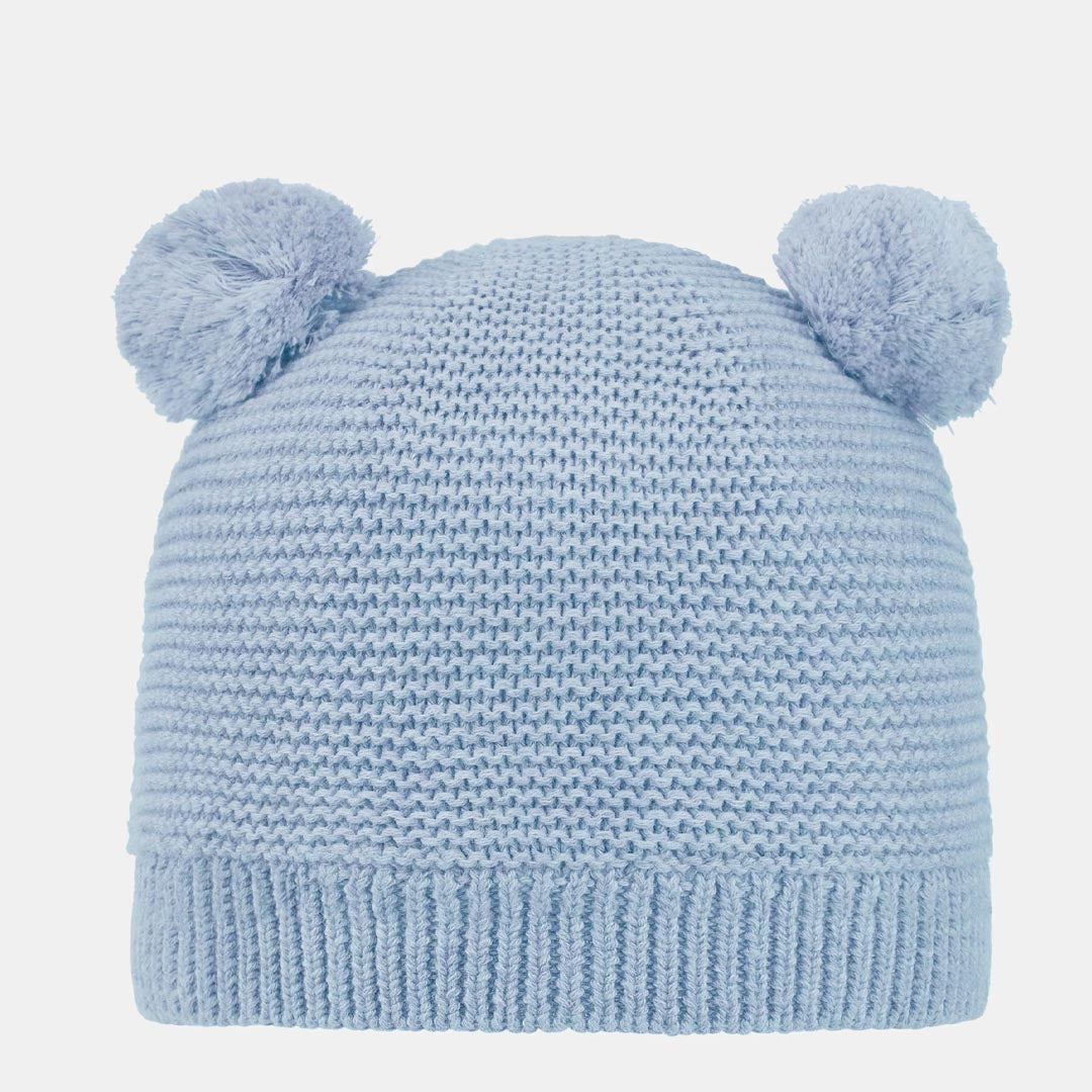 Organic Beanie | Snowy Bluebell