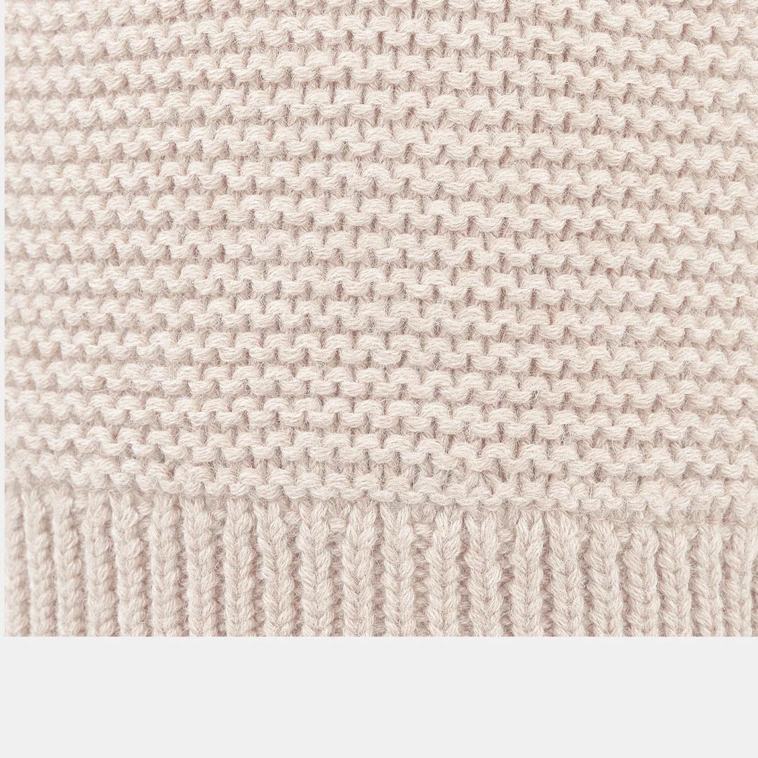 Organic Beanie | Snowy Oatmeal