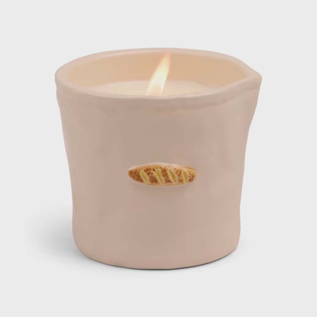 BISTRO 8oz FRENCH BAGUETTE EMBOSSED CERAMIC CANDLE | ROSEMARY THYME