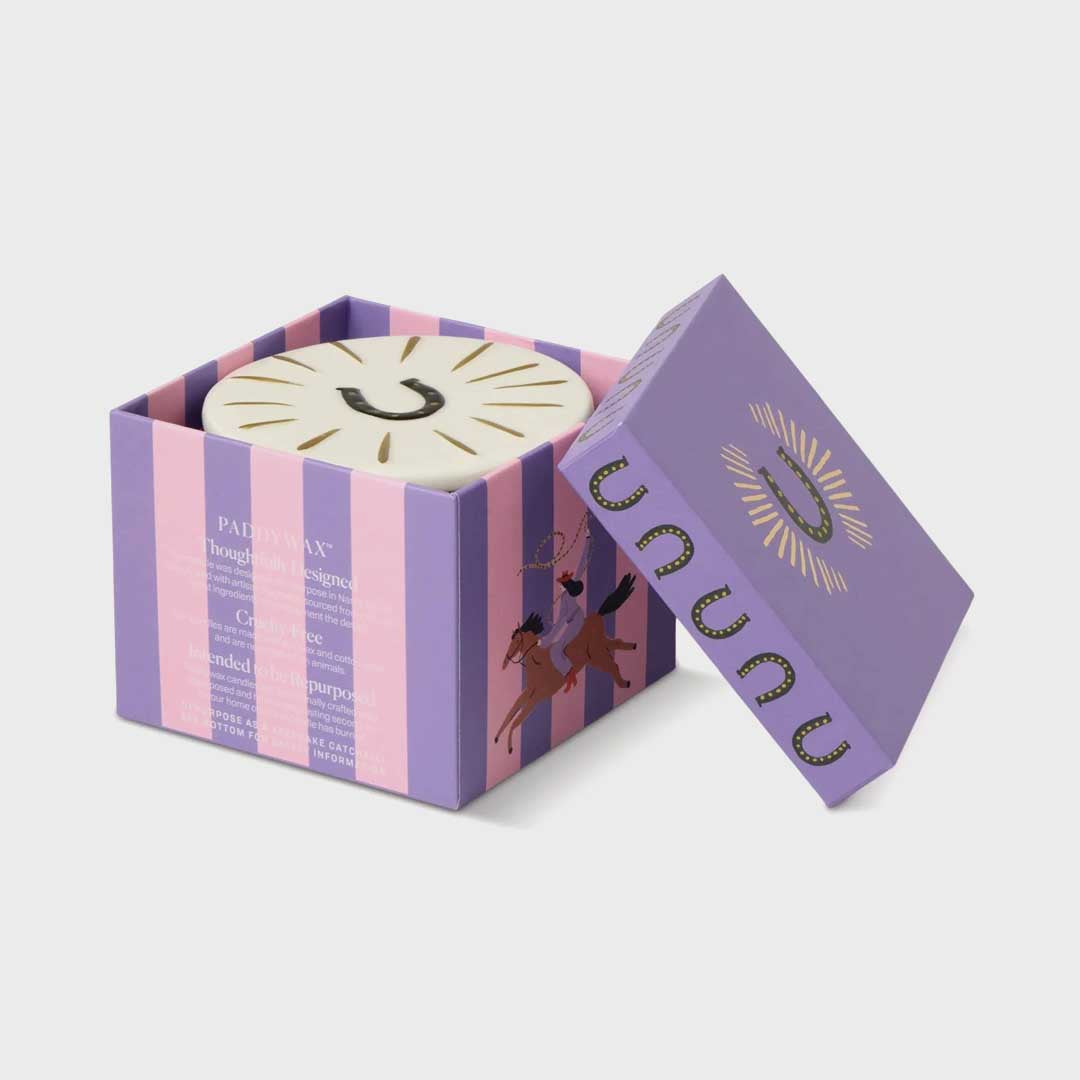 Charmed 8oz Horseshoe | Tabacco & Pine