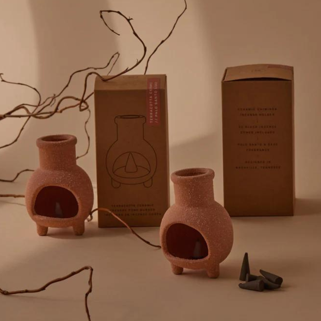 CHIMNEA INCENSE HOLDER | TERRACOTTA