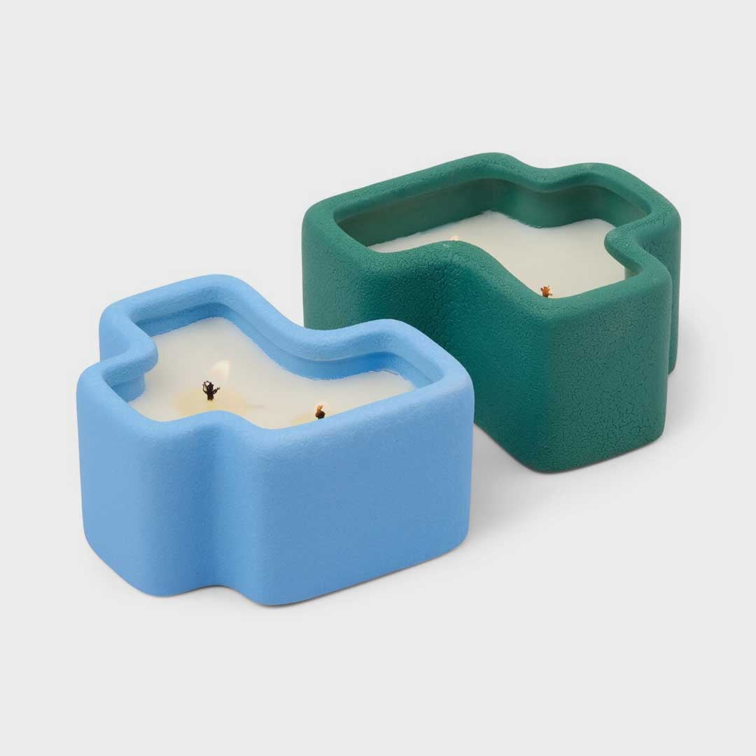 Jigsaw 4oz Candles | Wild Mint & Misted Lime