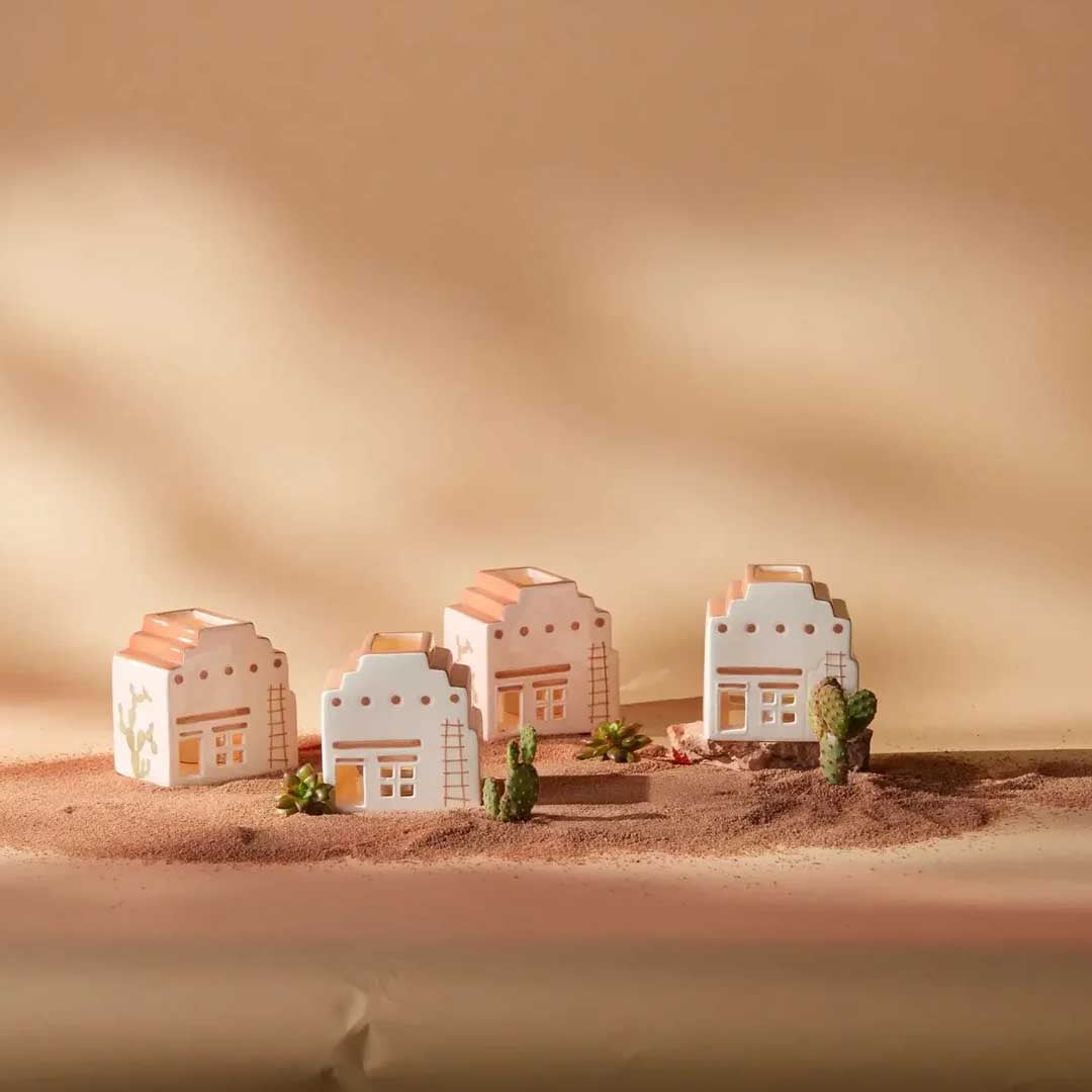 No.03 Santa Fe Adobe | Incense & Tea Light Holder