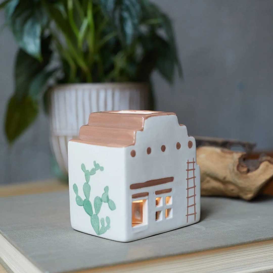 No.03 Santa Fe Adobe | Incense & Tea Light Holder