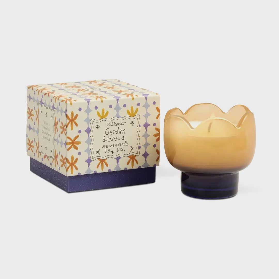 Tulip 5.5oz Glass Candle | Garden & Grove