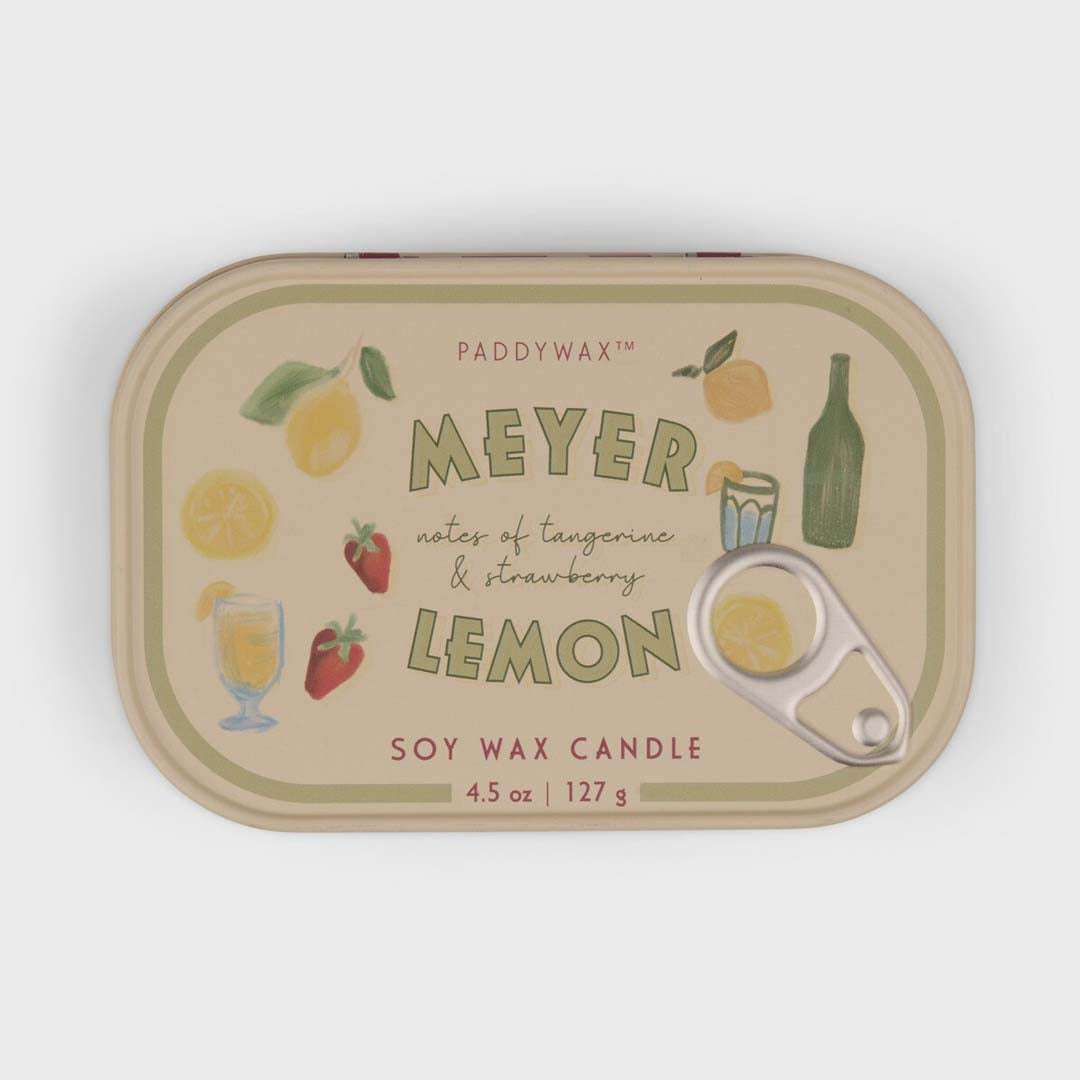 Bistro 4.5oz Lemon  Candle Tin | Meyer Lemon