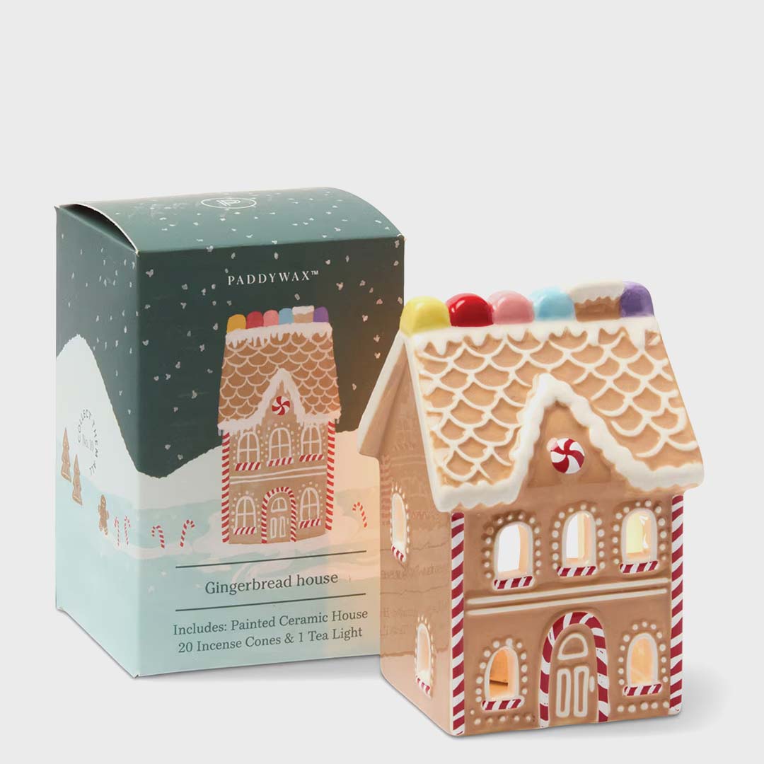 No. 10 Incense House & Tea Light Holder | Gingerbread