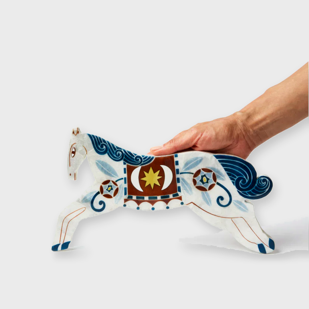 Paloma Wall Art | White Horse