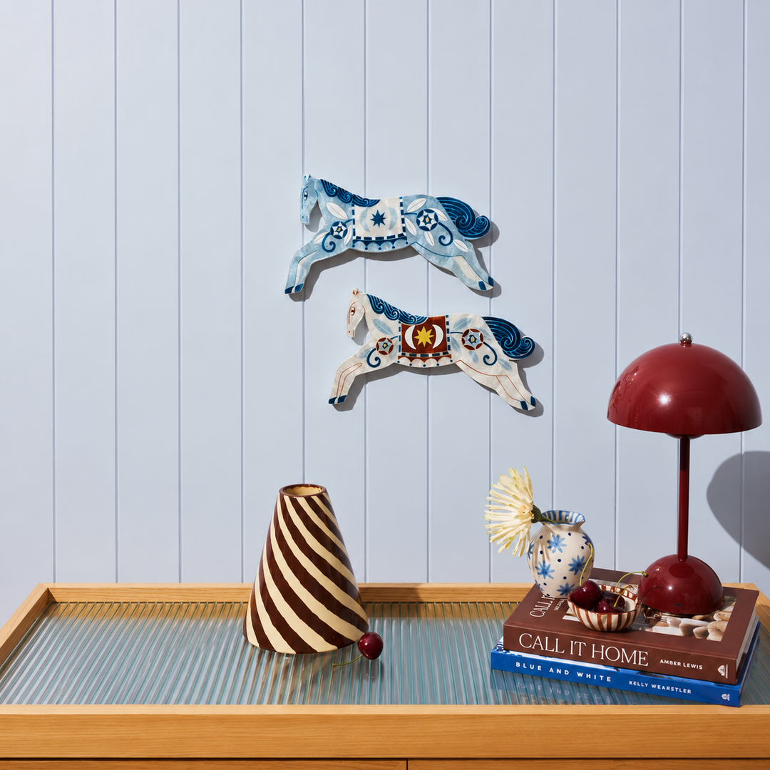 Paloma Wall Art | White Horse