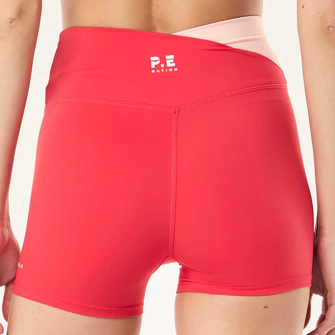 Wander 3 Inch Bike Short | Strawberry