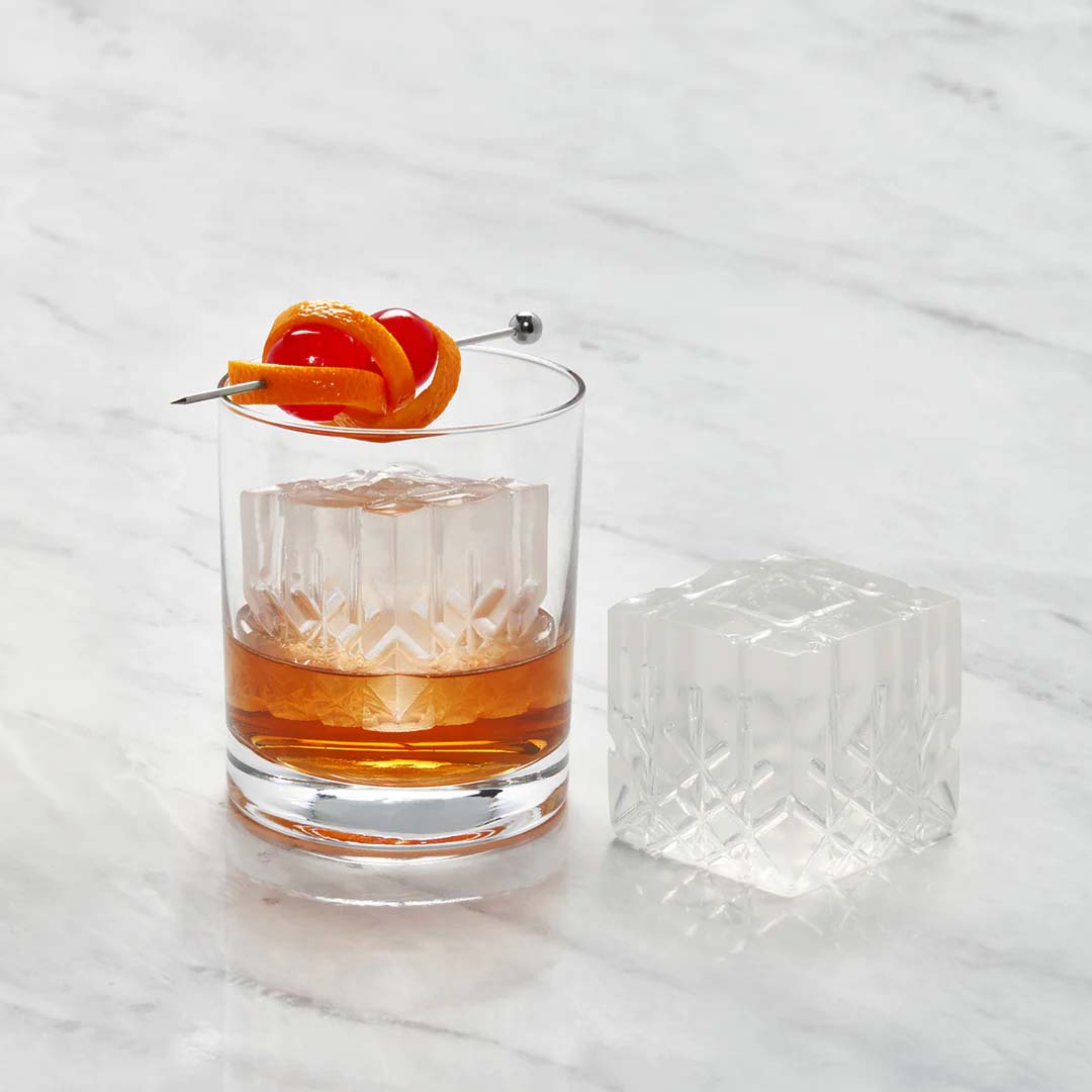 ETCHED COCKTAIL ICE TRAY