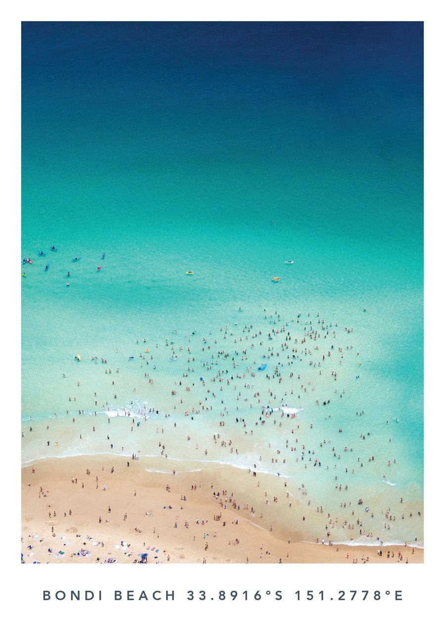 Postcard | Bondi Layers – front artwork