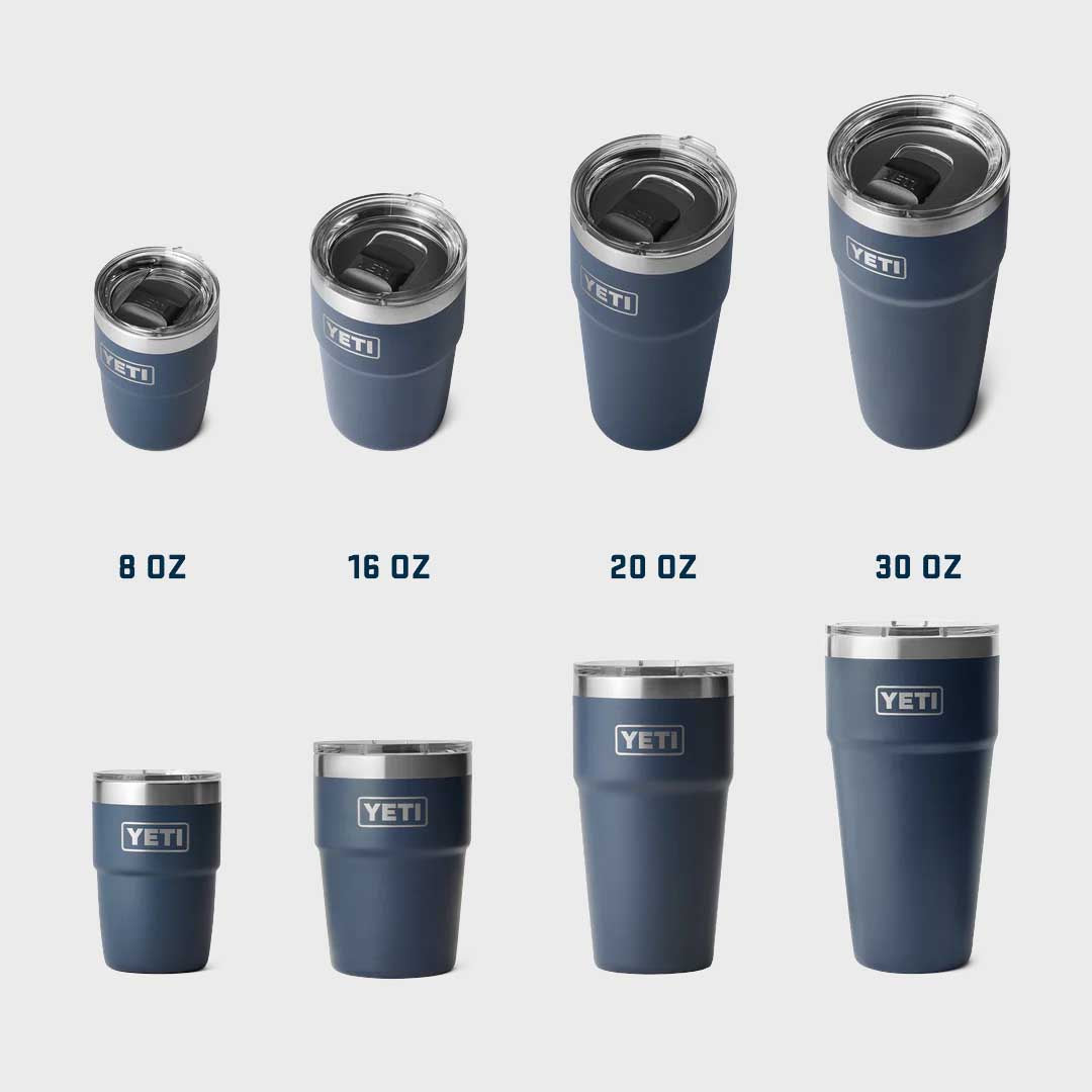 Rambler 16oz (473 ml) Stackable | Black