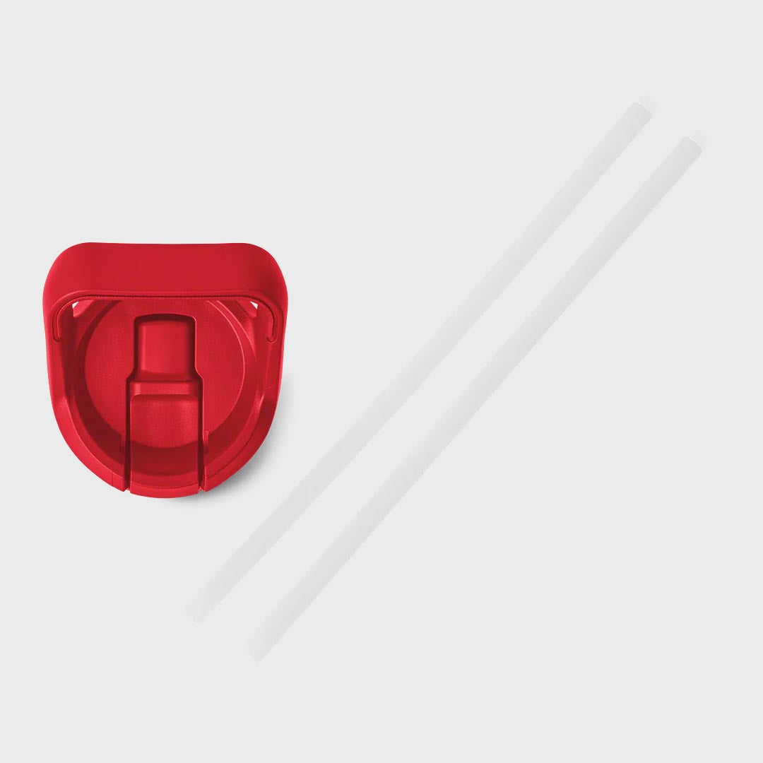 Rambler Bottle Straw Cap | Rescue Red