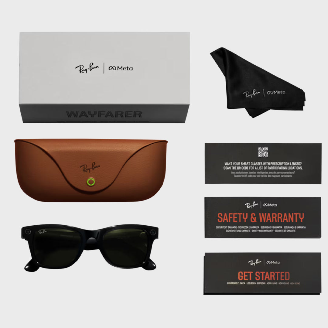 Meta Wayfarer | Matte Black