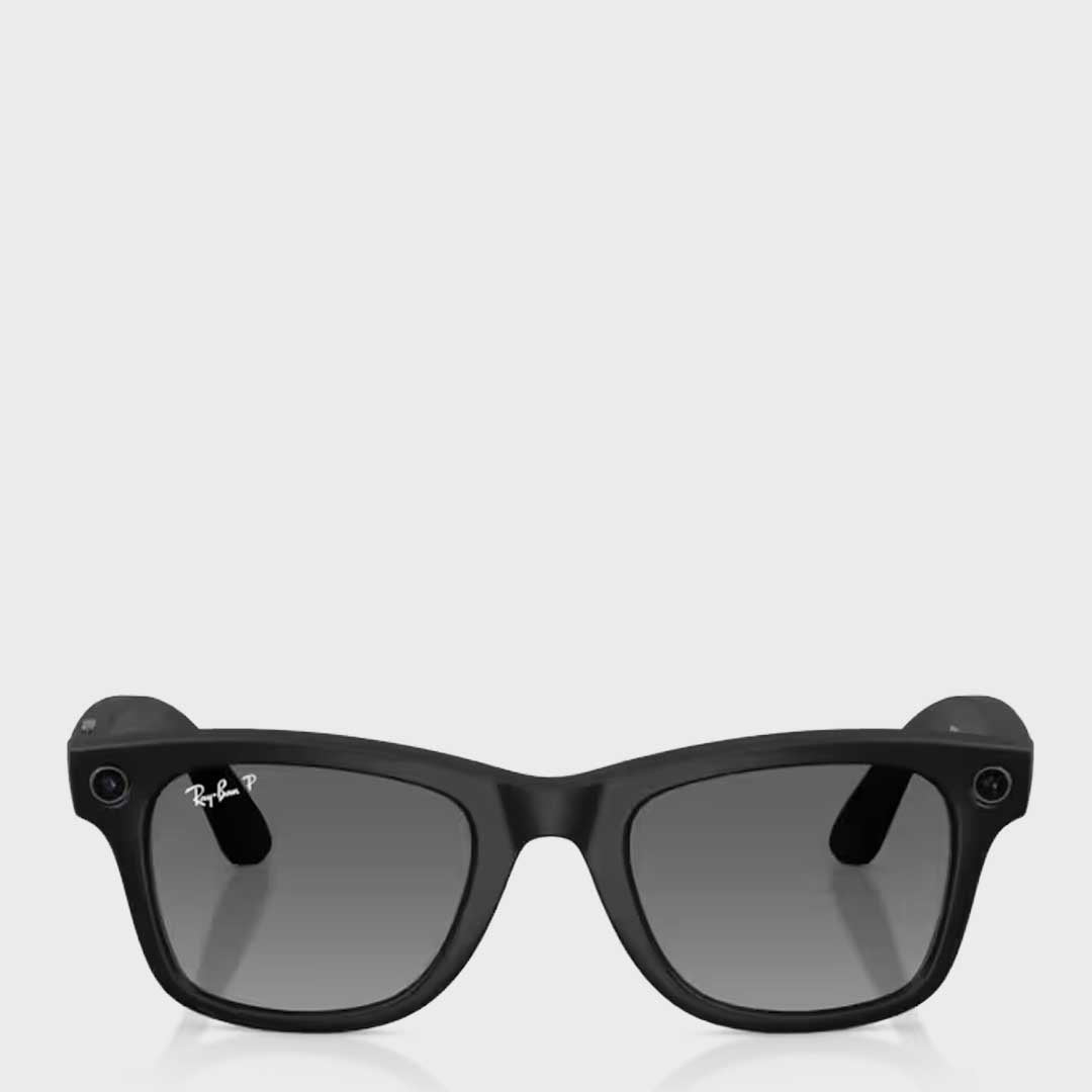 Meta Wayfarer Gen 2 | Matte Black Polar