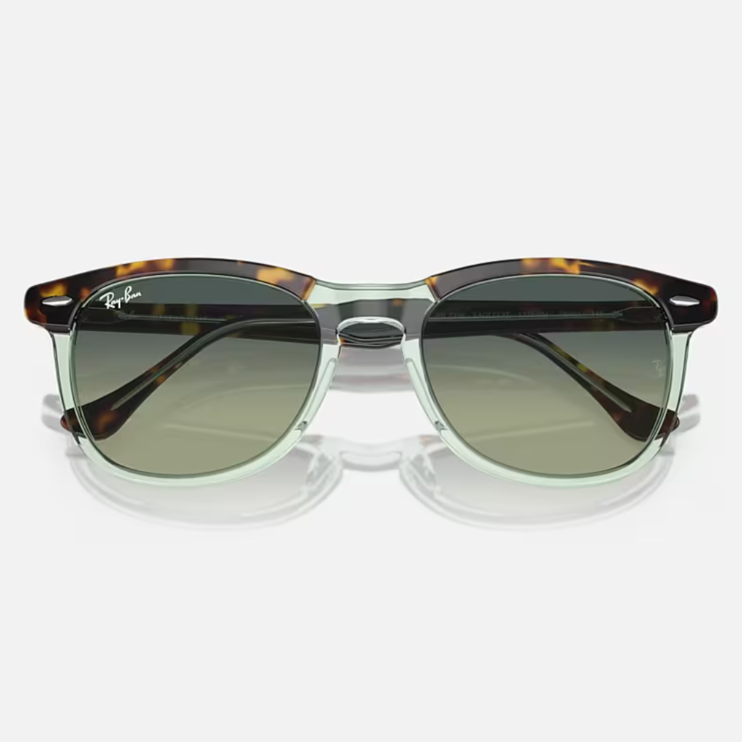 RB2398 EAGLE EYE | HAVANA on TRANSPARENT GREEN