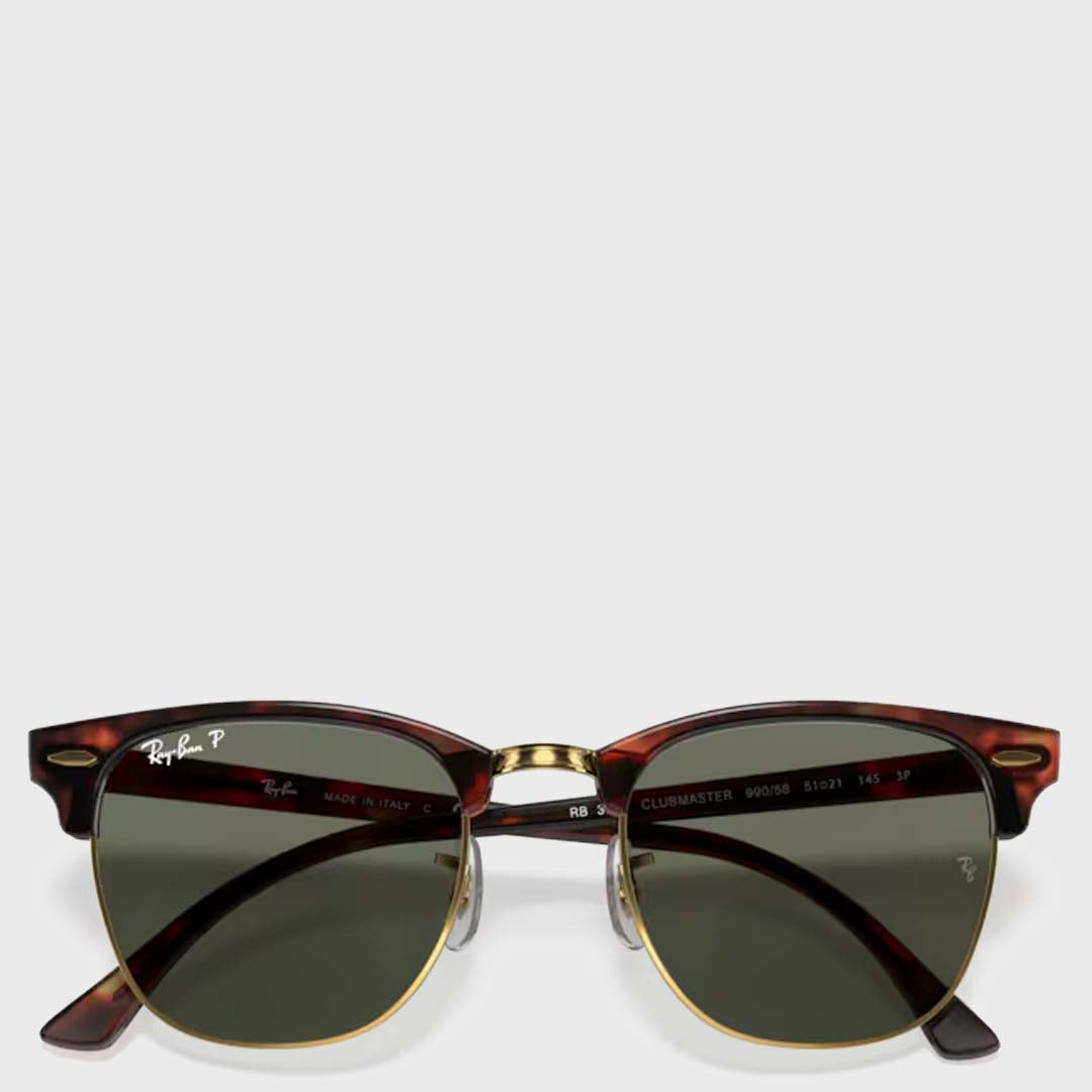 Clubmaster | Red Havana polarized