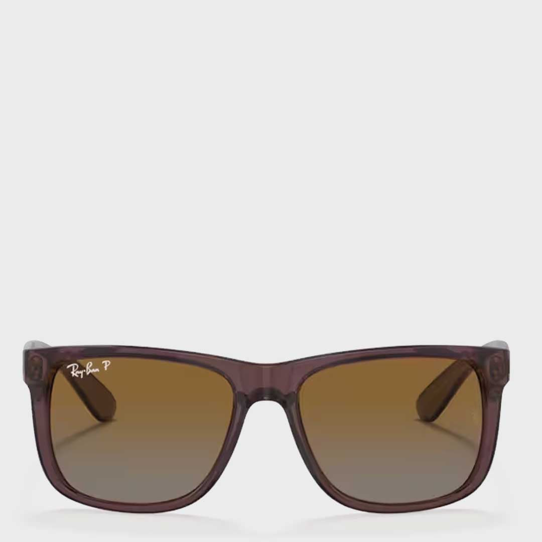 Justin | Transparent Dark Brown Polarised