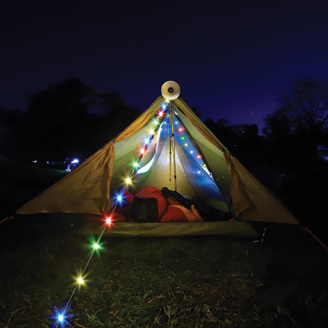 Retractable String Lights | 10m Rainbow