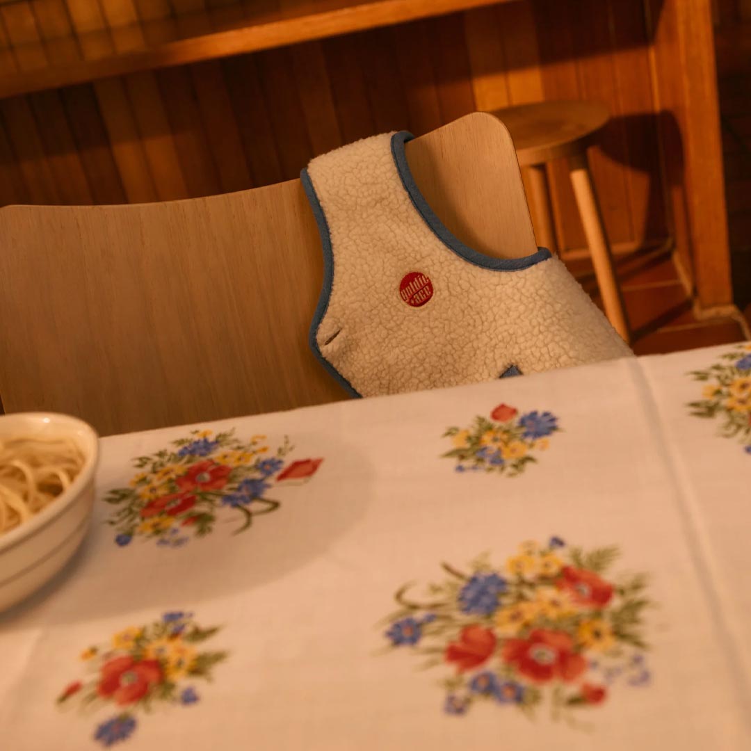 Reversible Chambray Button Vest