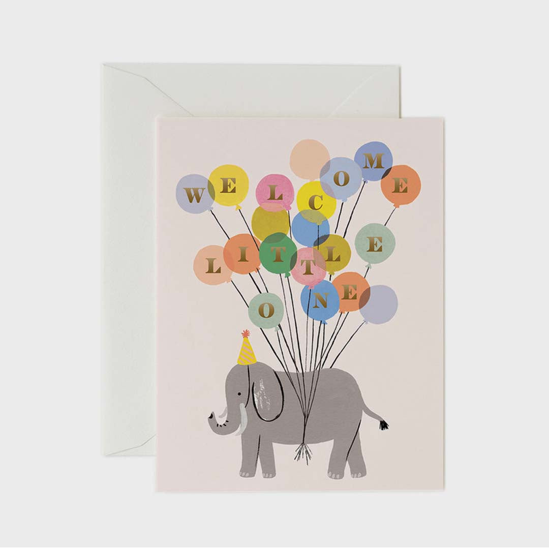 BABY CARD | WELCOME ELEPHANT