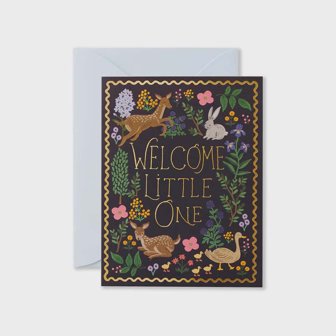 BABY CARD | WOODLAND WELCOME