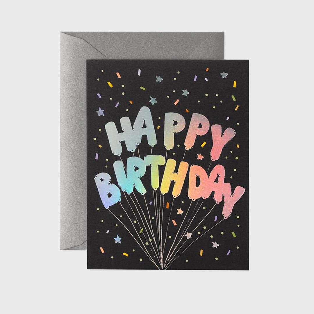 BIRTHDAY CARD | MYLAR BIRTHDAY BALLOONS