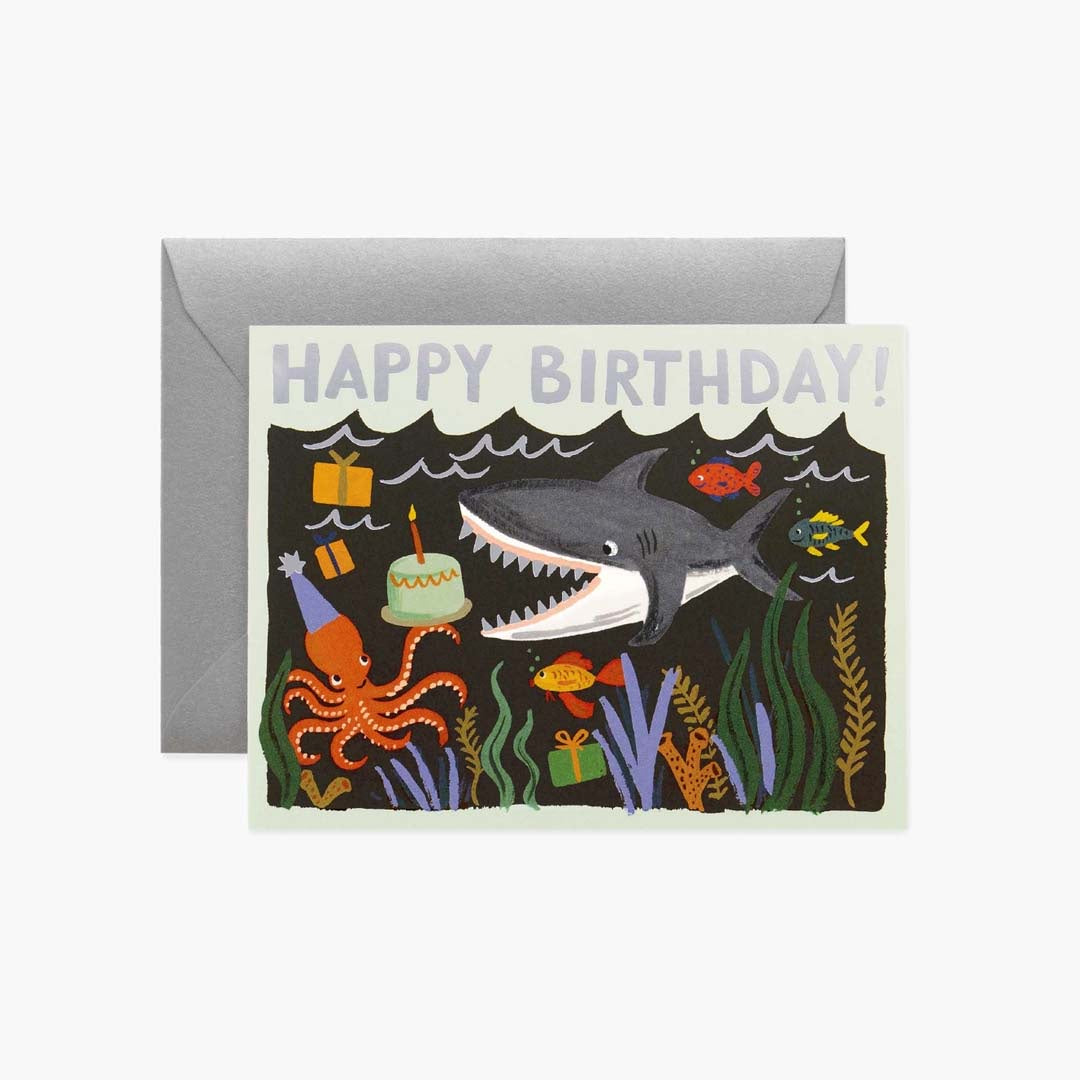 BIRTHDAY CARD | SHARK BIRTHDAY