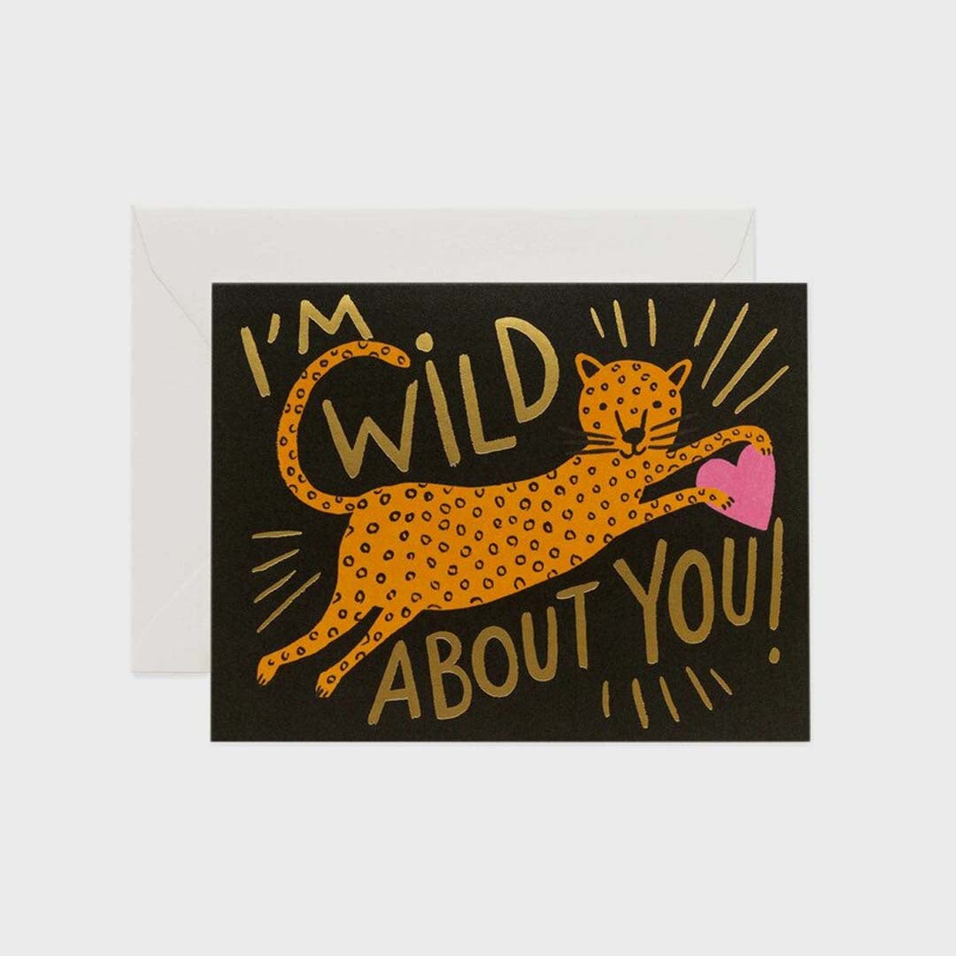 LOVE & FRIENDSHIP CARD | WILD ABOUT YOU