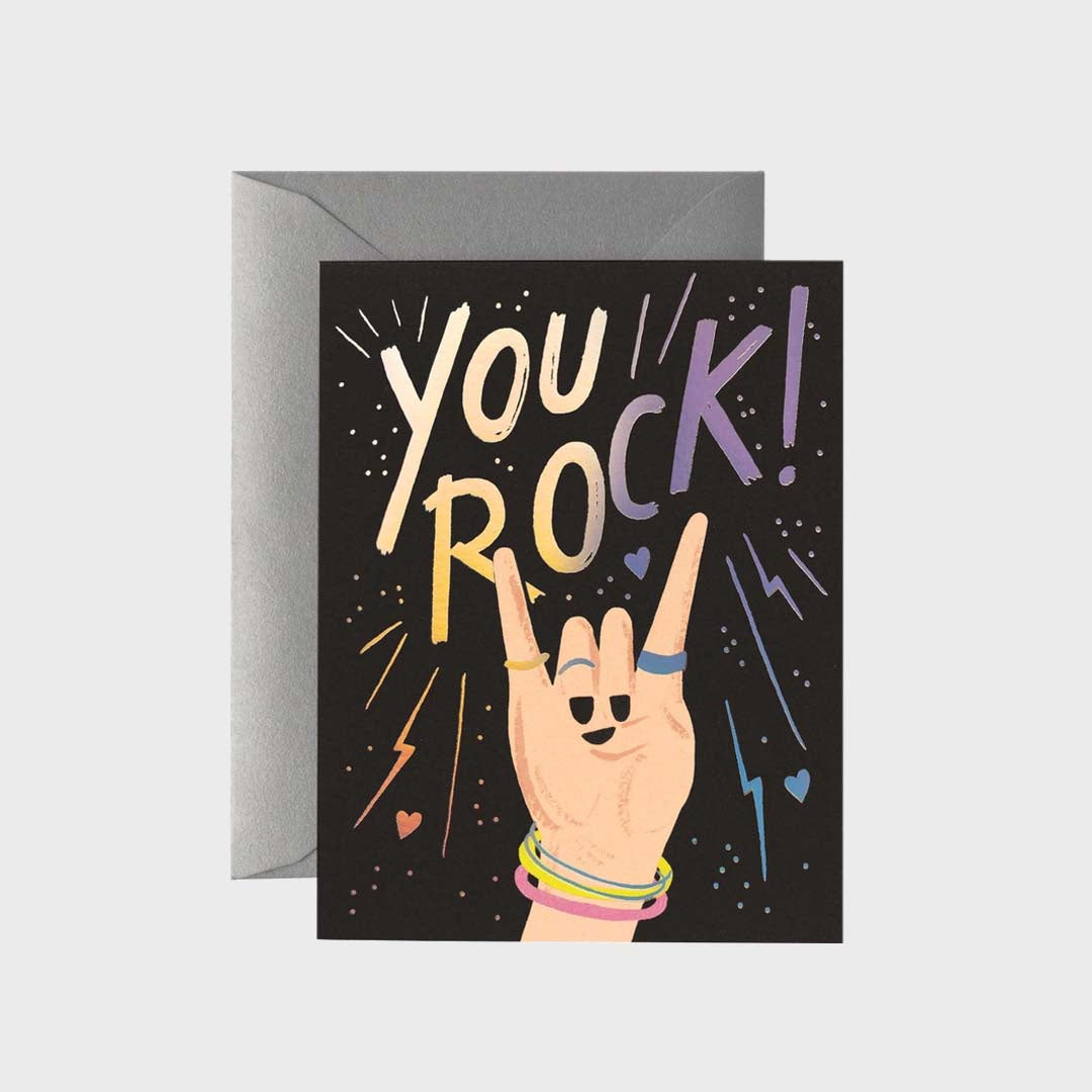 LOVE & FRIENDSHIP CARD | YOU ROCK