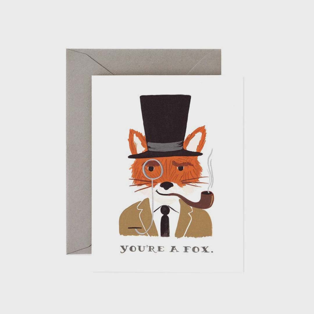 LOVE & FRIENDSHIP CARD | YOU'RE A FOX