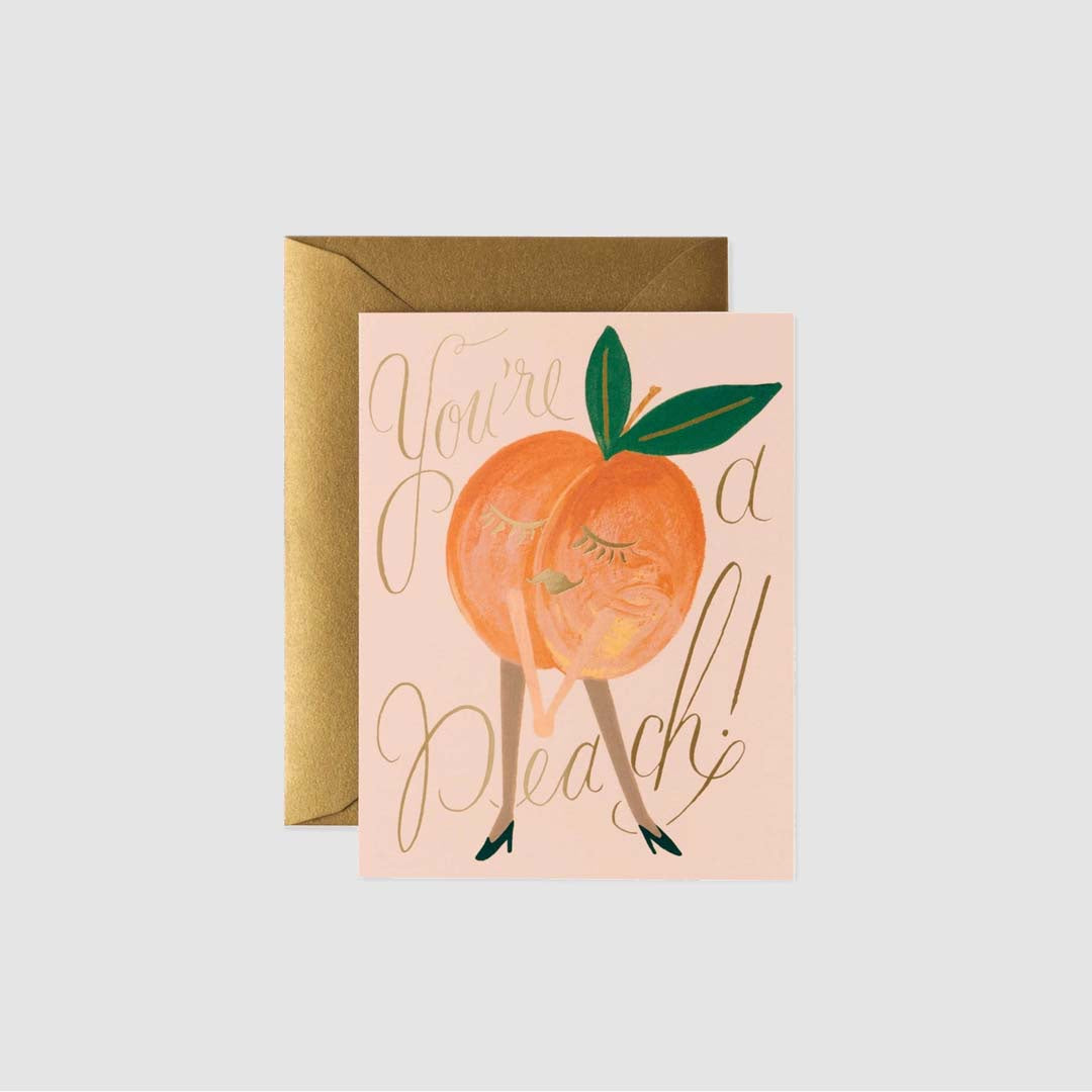 LOVE & FRIENDSHIP CARD | YOU'RE A PEACH