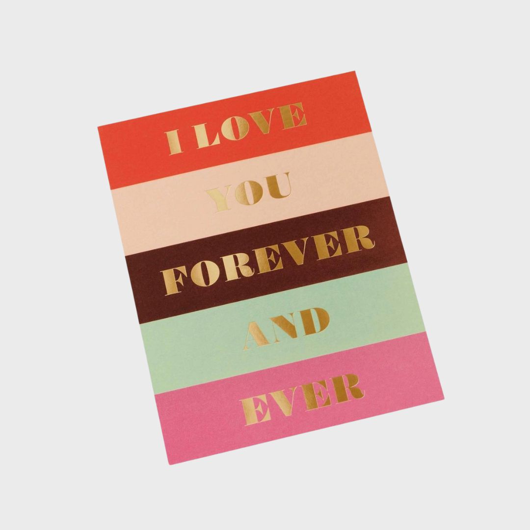 LOVE & FRIENDSHIP CARD | COLOUR BLOCK LOVE