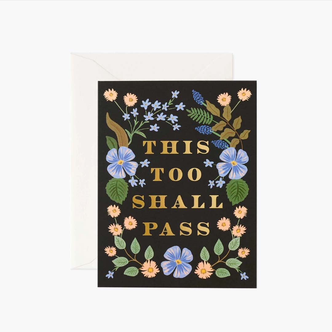 SYMPATHY CARD | THIS TO SHALL PASS