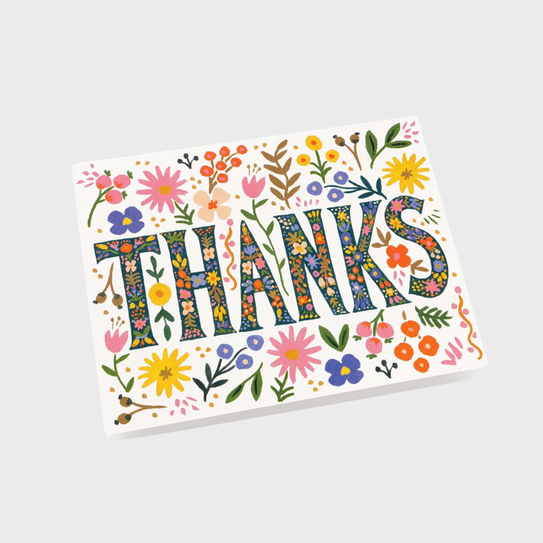 THANK YOU CARD | FLORAL THANKS