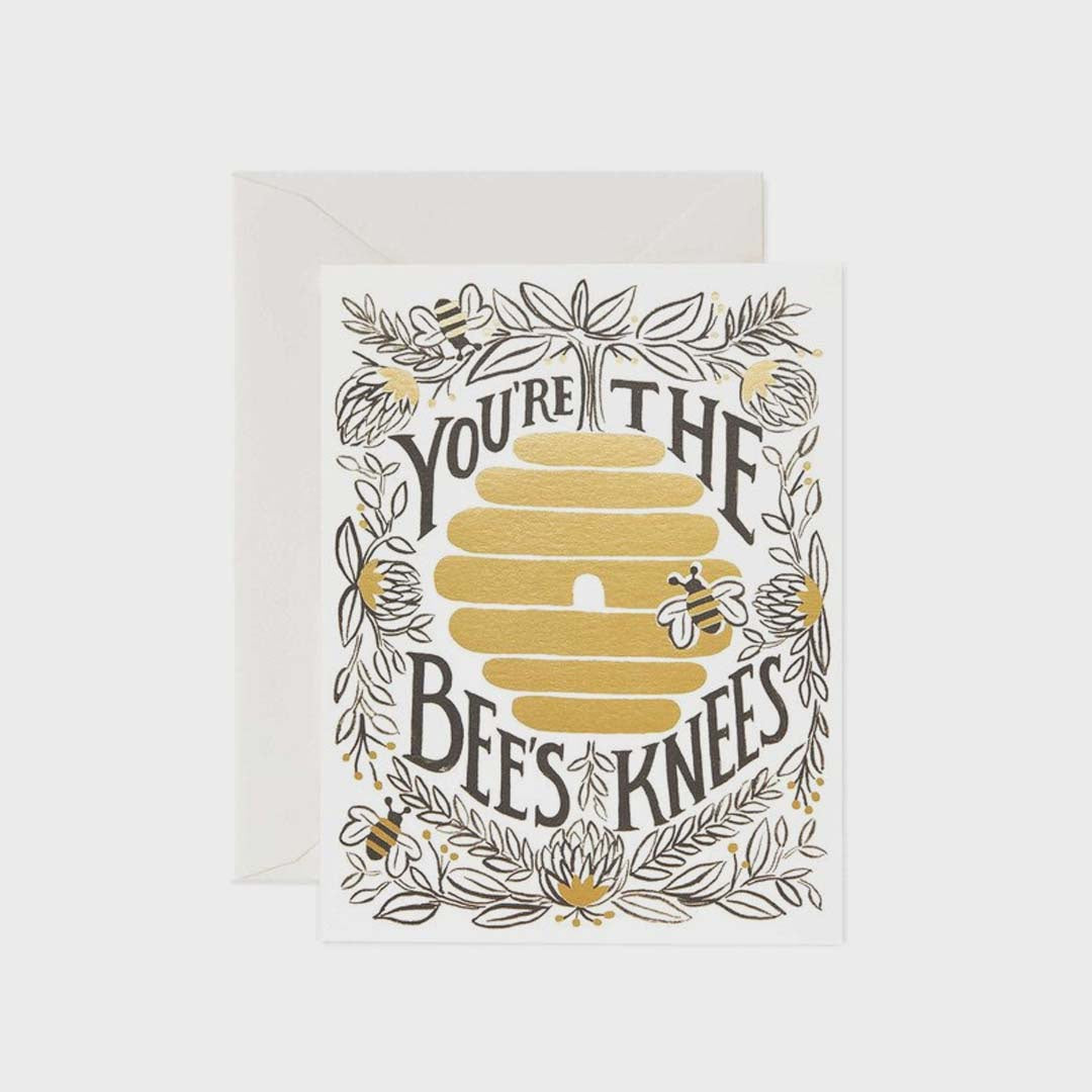 LOVE & FRIENDSHIP CARD | YOU'RE THE BEES KNEES