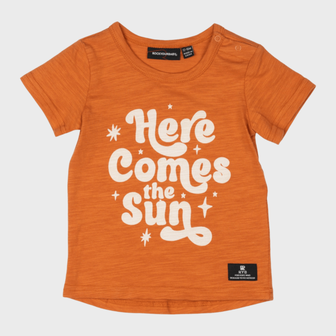HERE COMES THE SUN BABY T-SHIRT