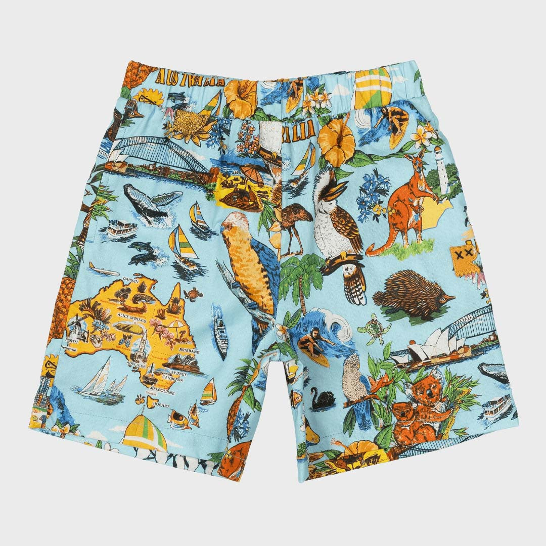 AUSTRALIA SHORTS | BLUE