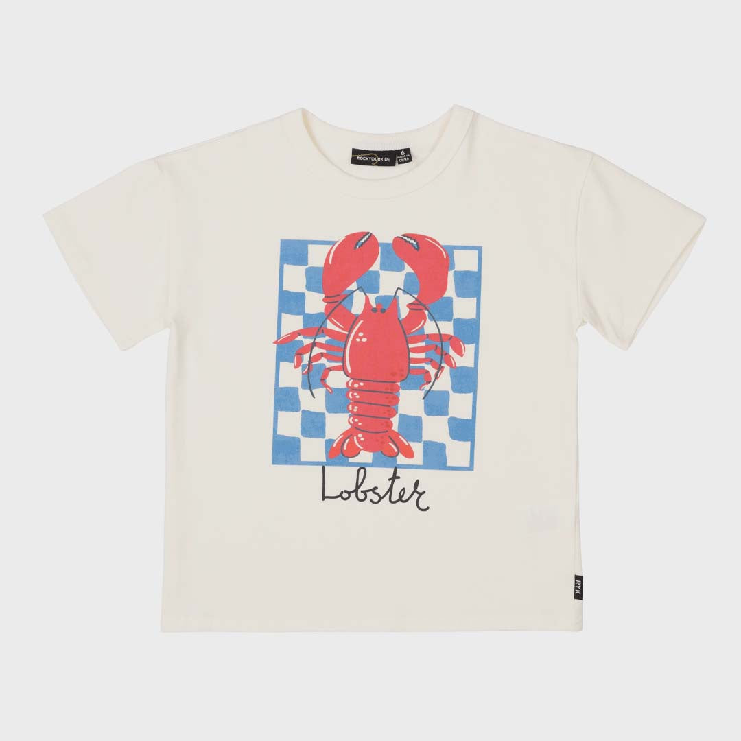 LOBSTER T-SHIRT | CREAM