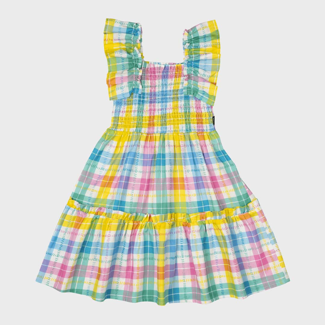 SUMMER TIME PLAID DRESS | PLAID