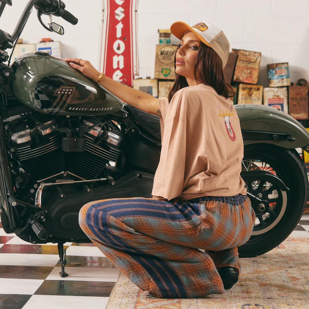 Mexicola Check Pant | Multi — campaign view
