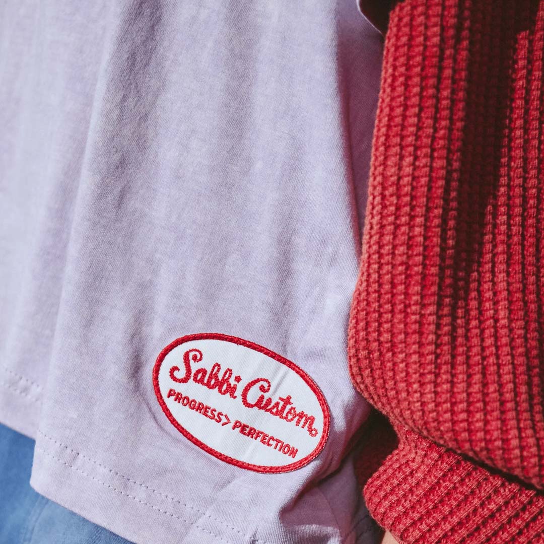 Sabbi Custom Long Sleeve Tee | Lilac