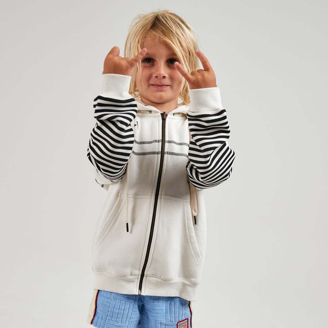 Skull Dreams kids Hoodie | White Black