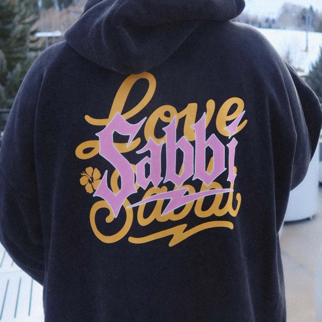 Gimme Bear Hugs Hoodie | Washed Black