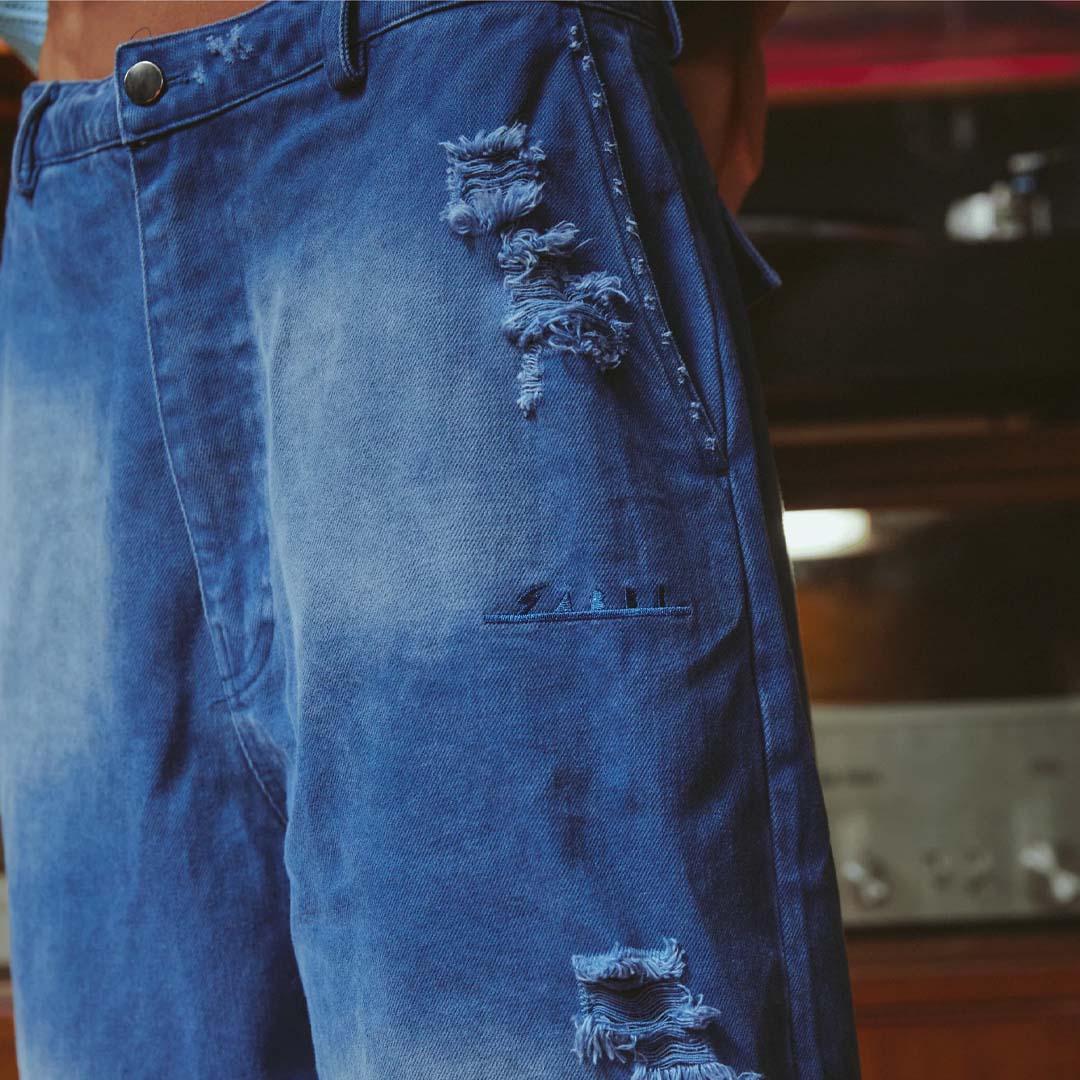 Mechanic Jorts | Indigo
